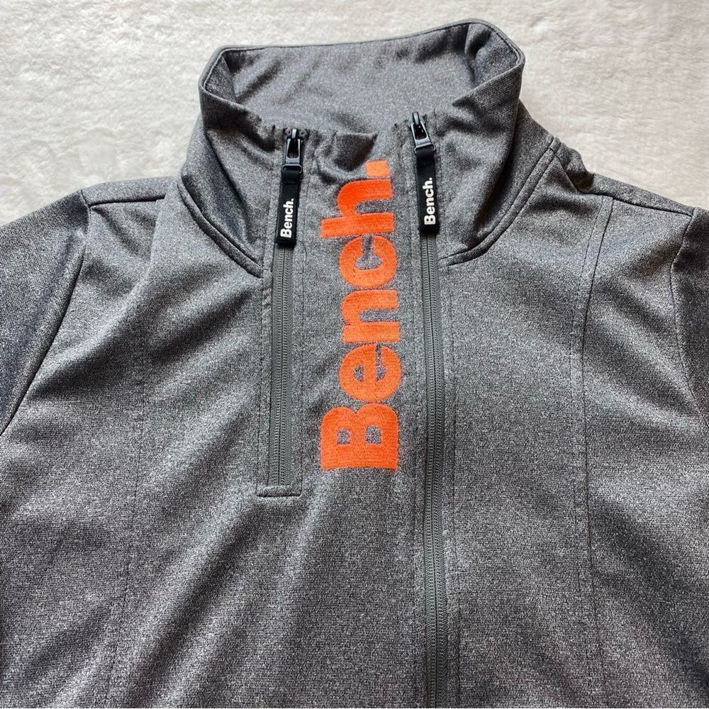 Bench Gray Front Zip Jacket Size Large - Picture 6 of 12